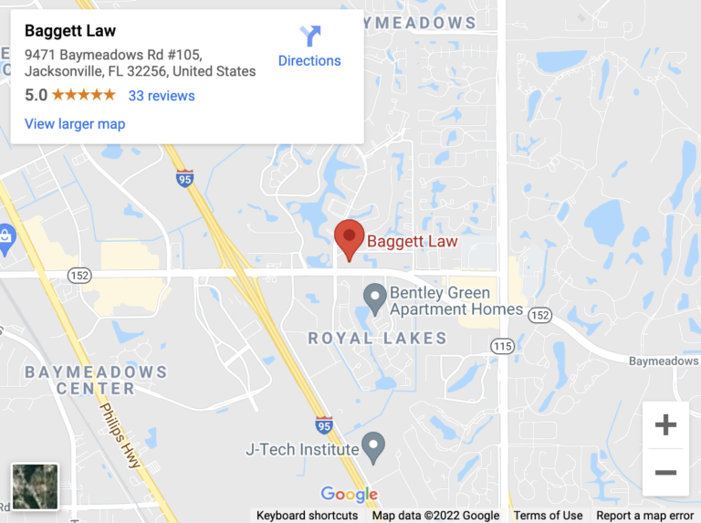 Jacksonville Car Accident Lawyer - Car Crash Attorney Near Me - Baggett