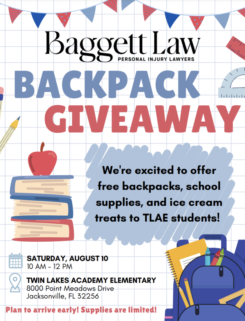 Jacksonville Community Event: 2024 Back-to-School Backpack Giveaway